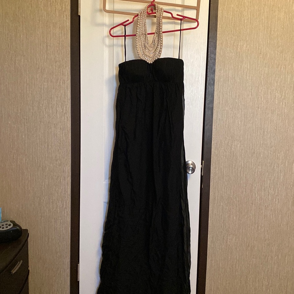 Black, prom dress